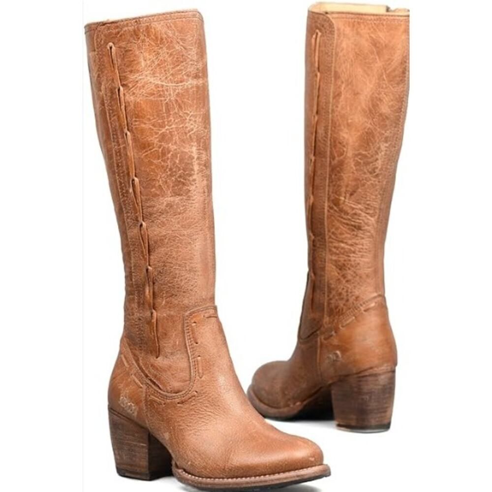 Bed | Stu Fate Tall Distressed Leather Cobbler Series Boots Women's Sz. 6